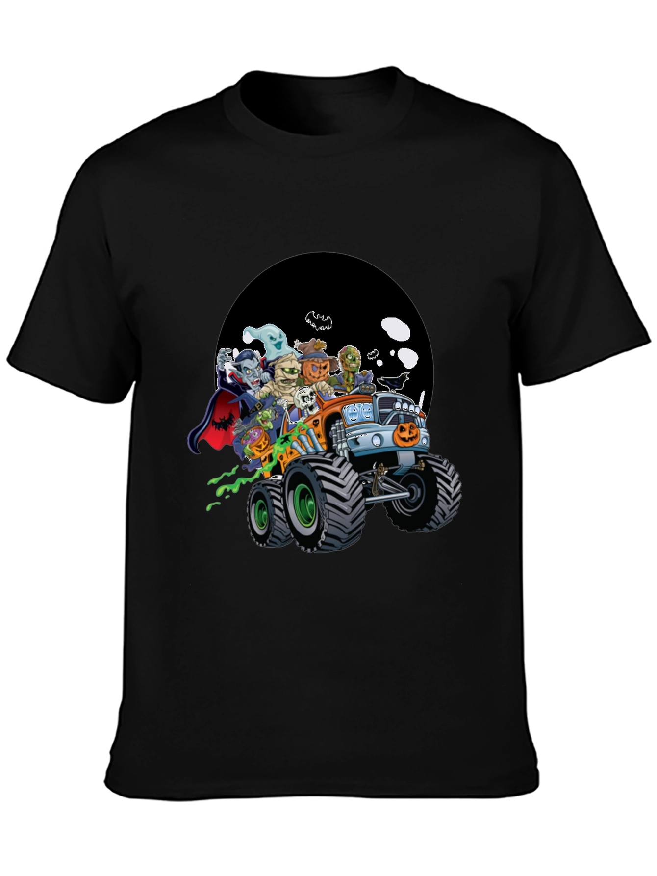 Monster Truck Halloween T-Shirt