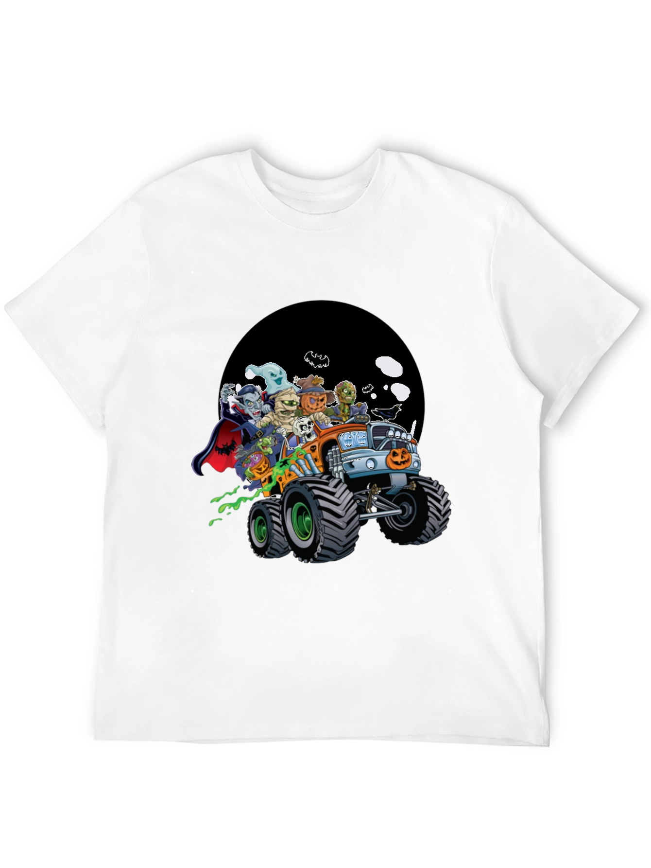 Monster Truck Halloween T-Shirt
