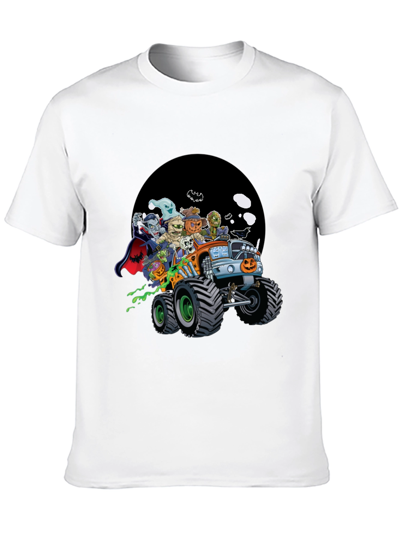 Monster Truck Halloween T-Shirt