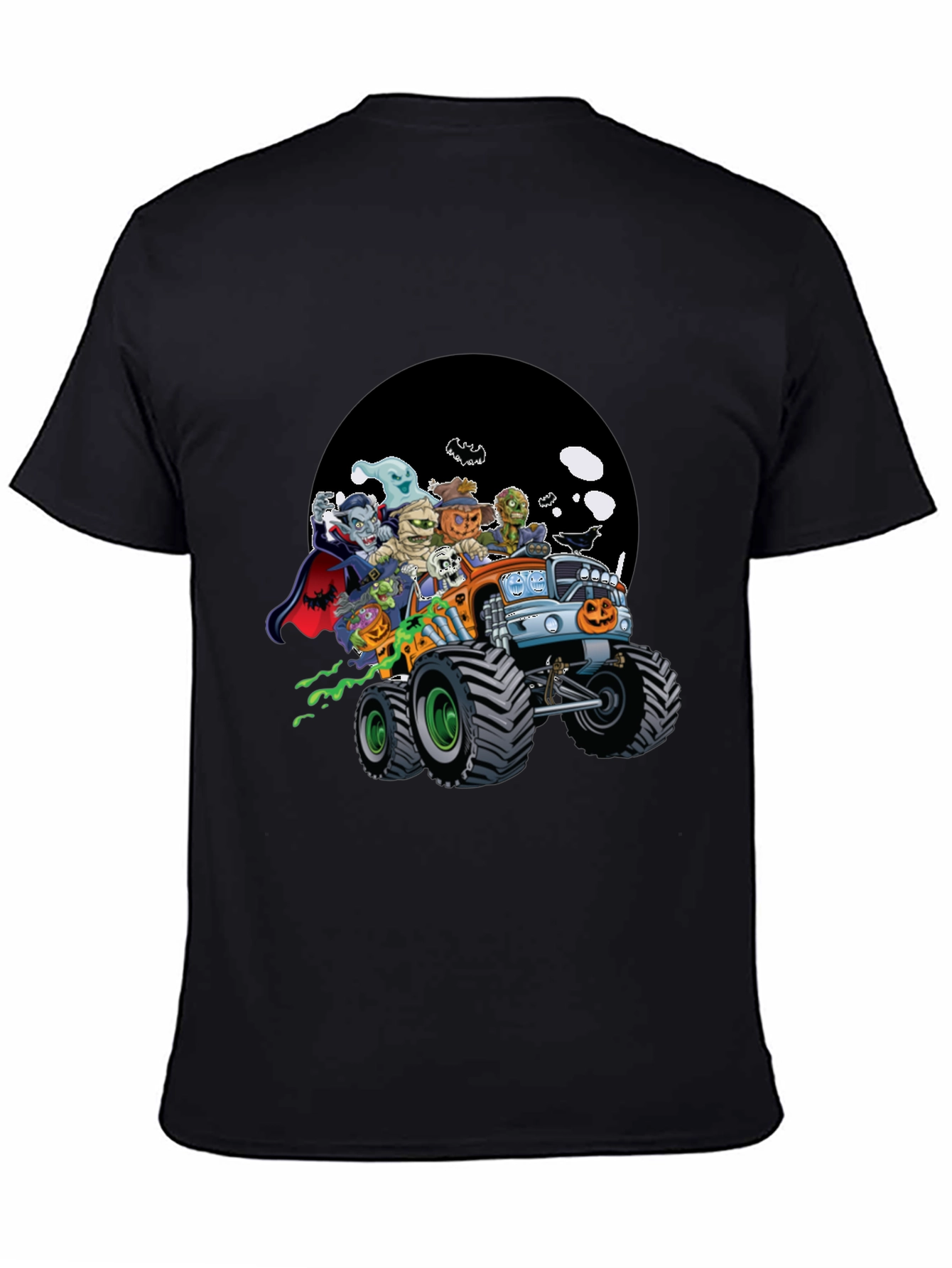 Monster Truck Halloween T-Shirt