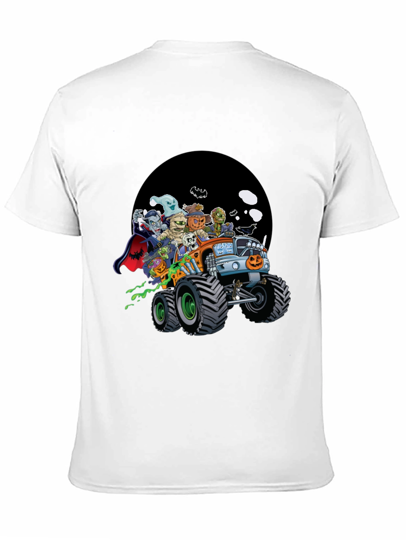 Monster Truck Halloween T-Shirt
