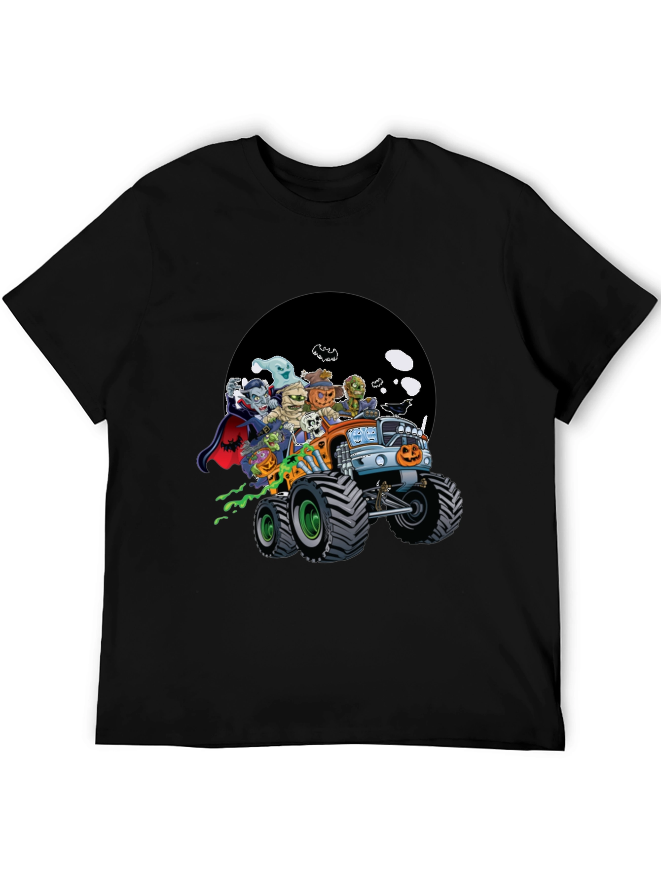 Monster Truck Halloween T-Shirt