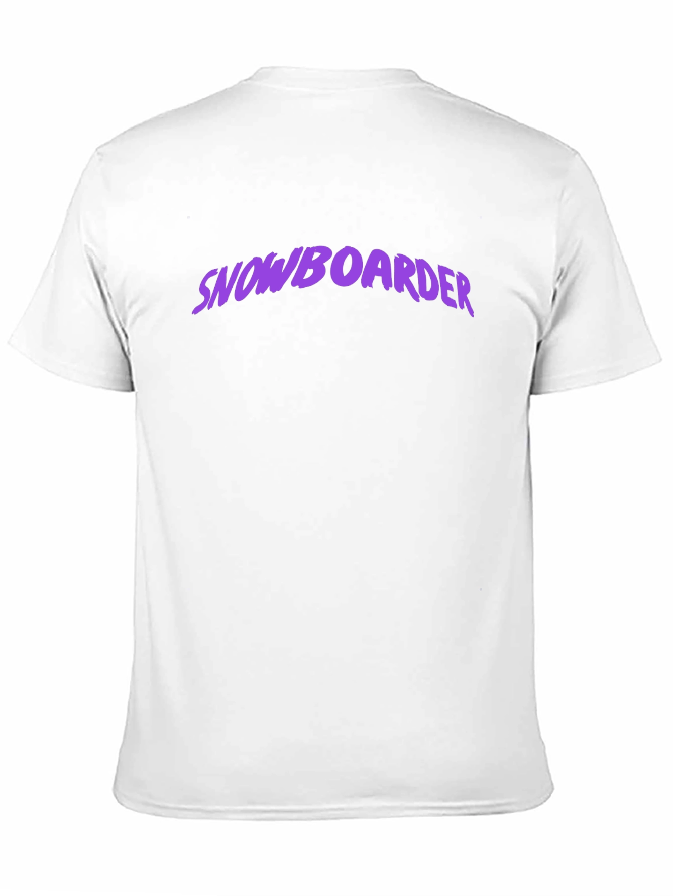 Snowboarder Graphic Tee - Casual Black T-Shirt