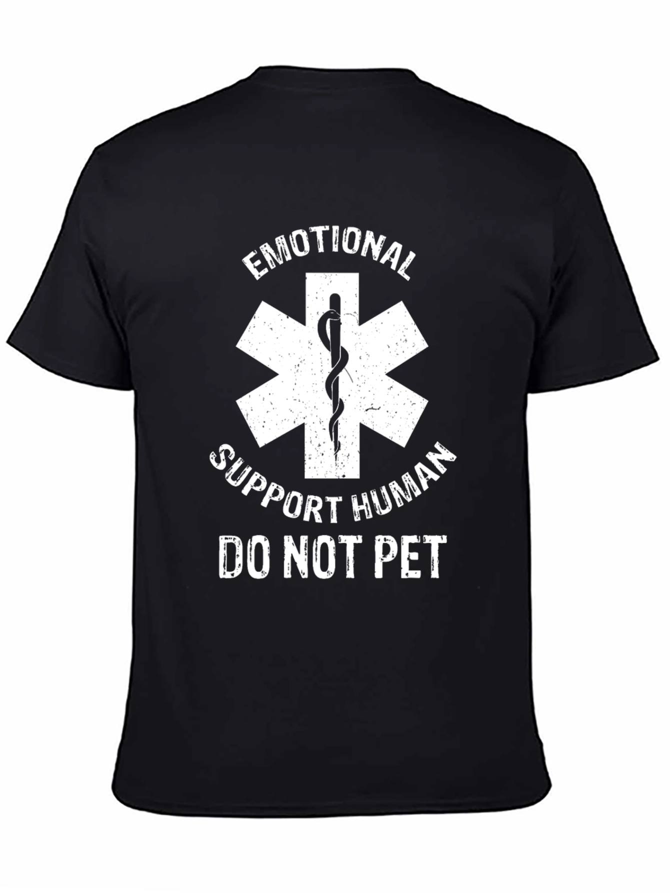 Emotional Support Human T-Shirt - Do Not Pet