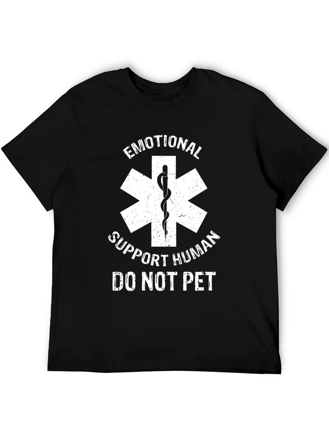 Emotional Support Human T-Shirt - Do Not Pet