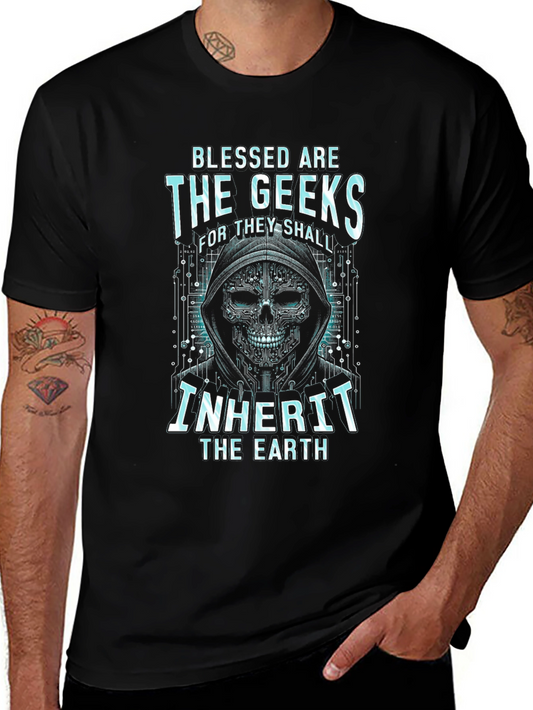 Blessed Are The Geeks Graphic Tee