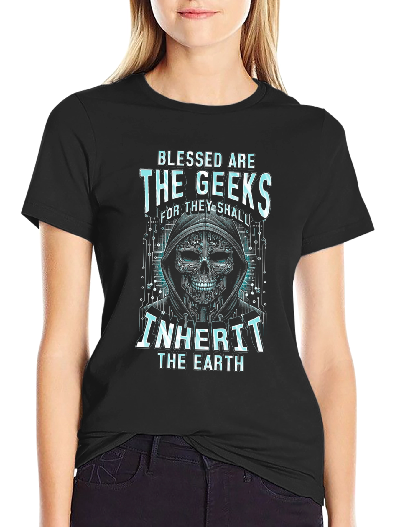 Blessed Are The Geeks Graphic Tee