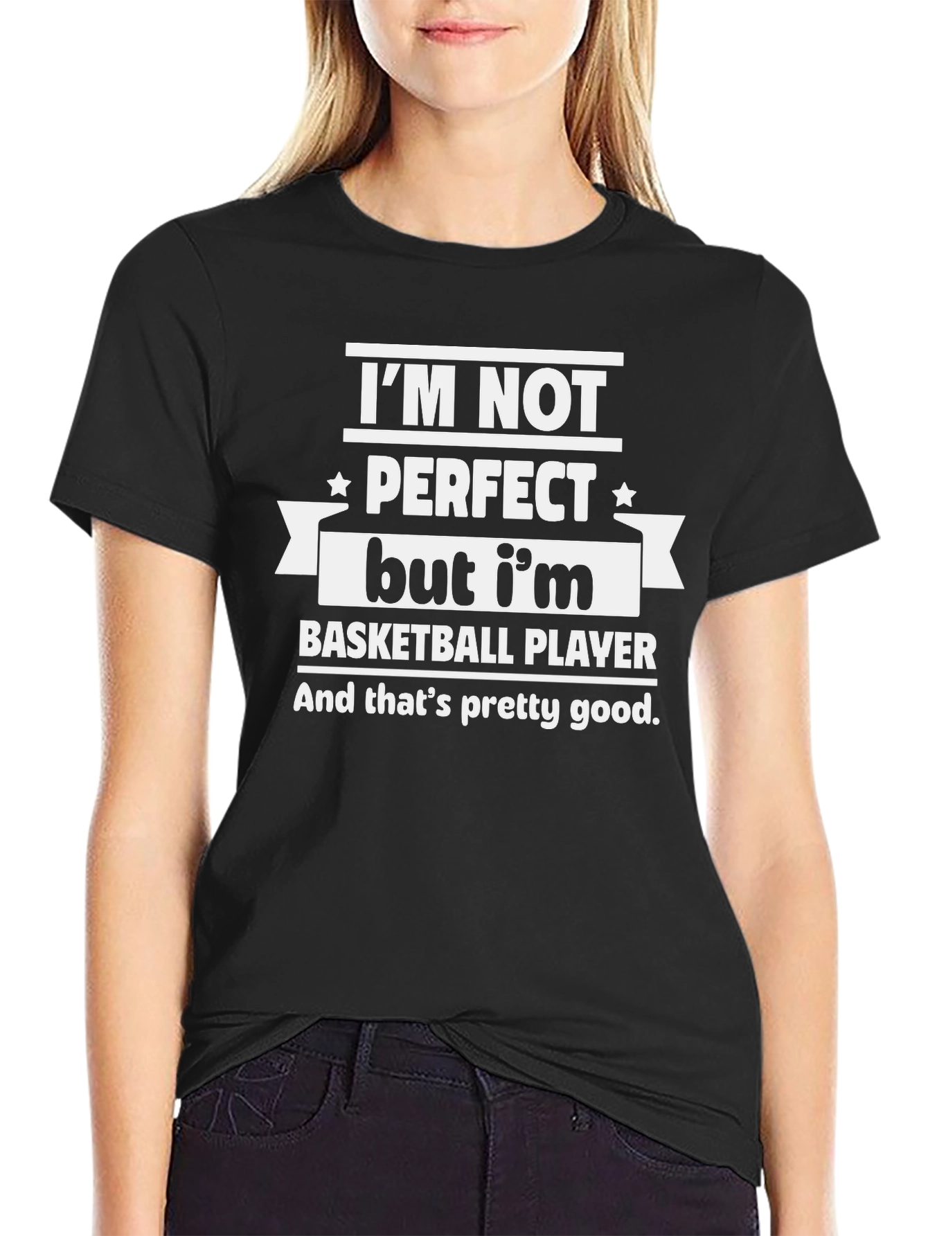 Basketball Player Graphic T-Shirt