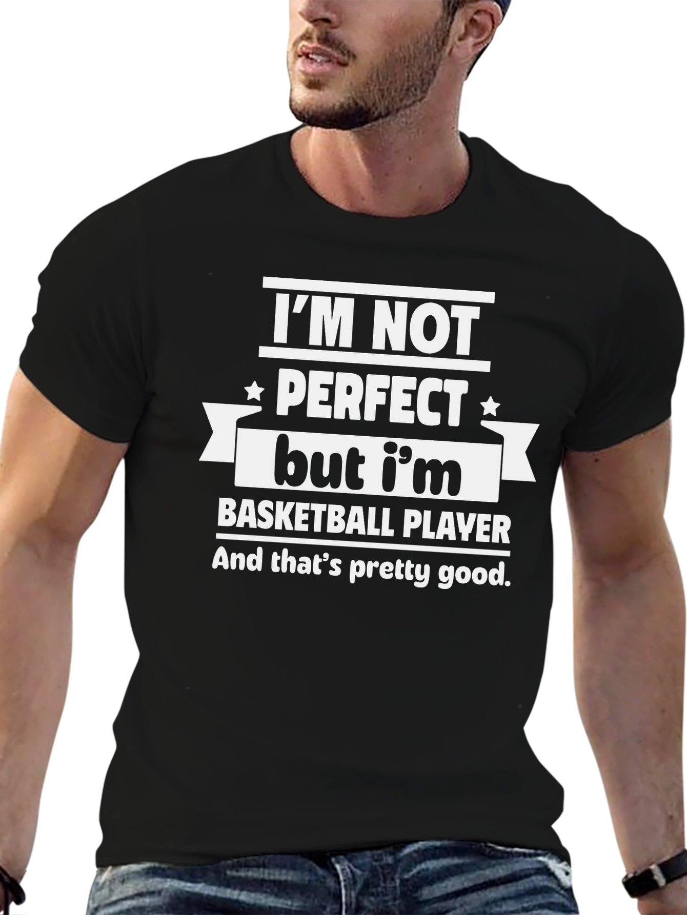 Basketball Player Graphic T-Shirt