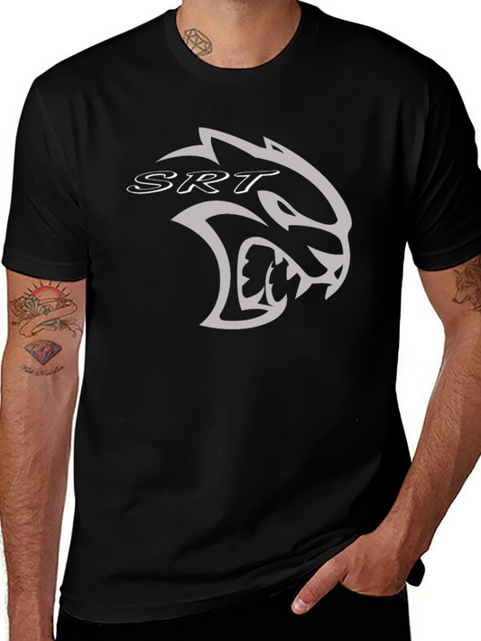 Dodge SRT Hellcat Logo Black T-Shirt