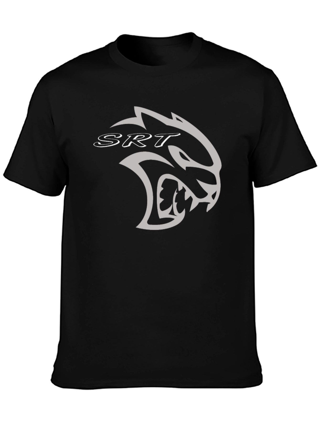 Dodge SRT Hellcat Logo Black T-Shirt