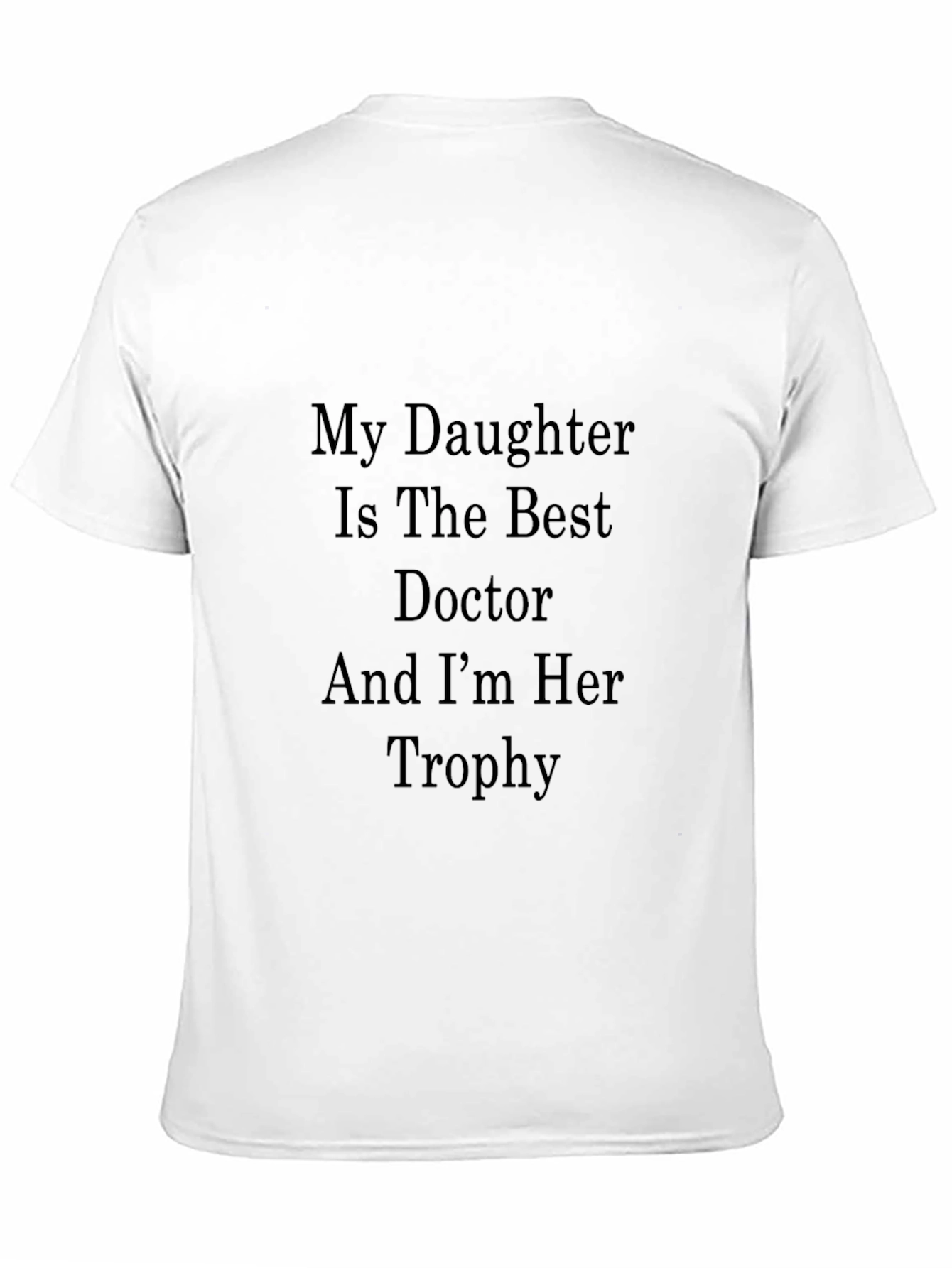 Best Doctor Dad Trophy Graphic T-Shirt