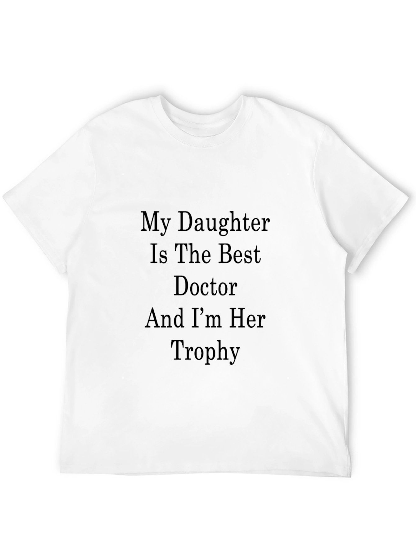 Best Doctor Dad Trophy Graphic T-Shirt
