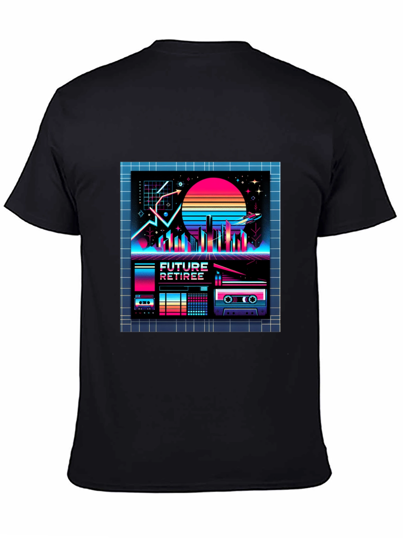 Future Retiree Retro Graphic T-Shirt