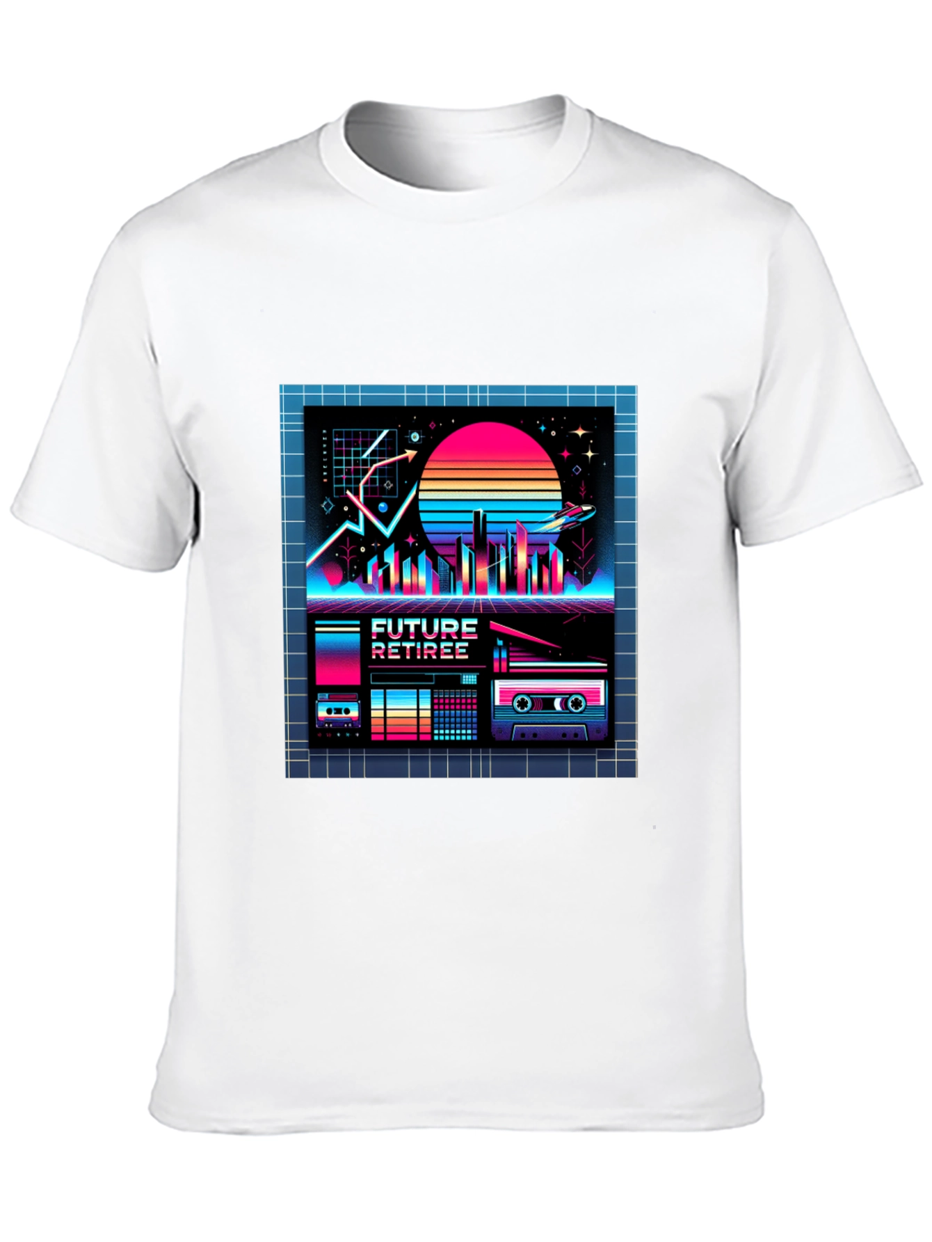 Future Retiree Retro Graphic T-Shirt