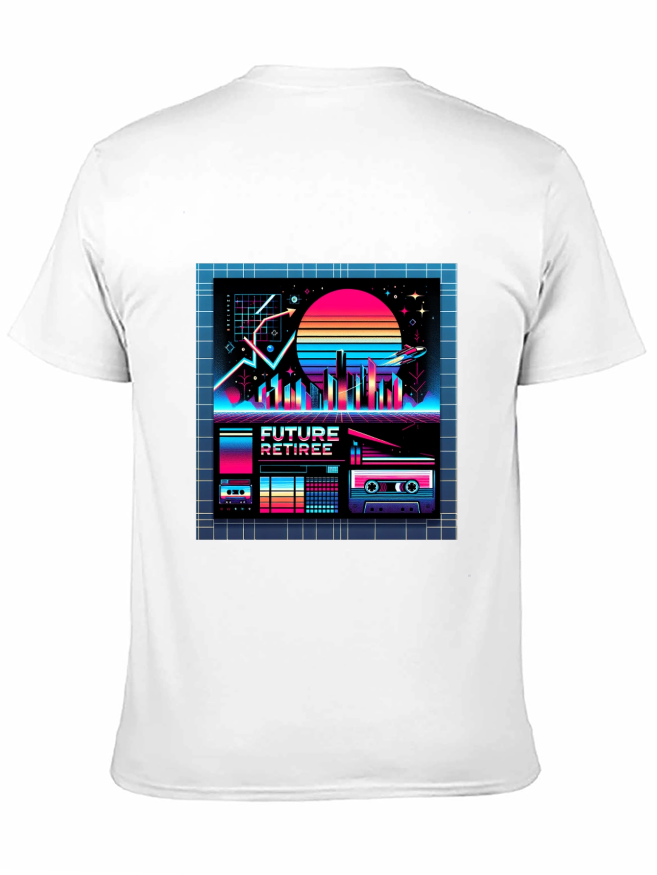 Future Retiree Retro Graphic T-Shirt