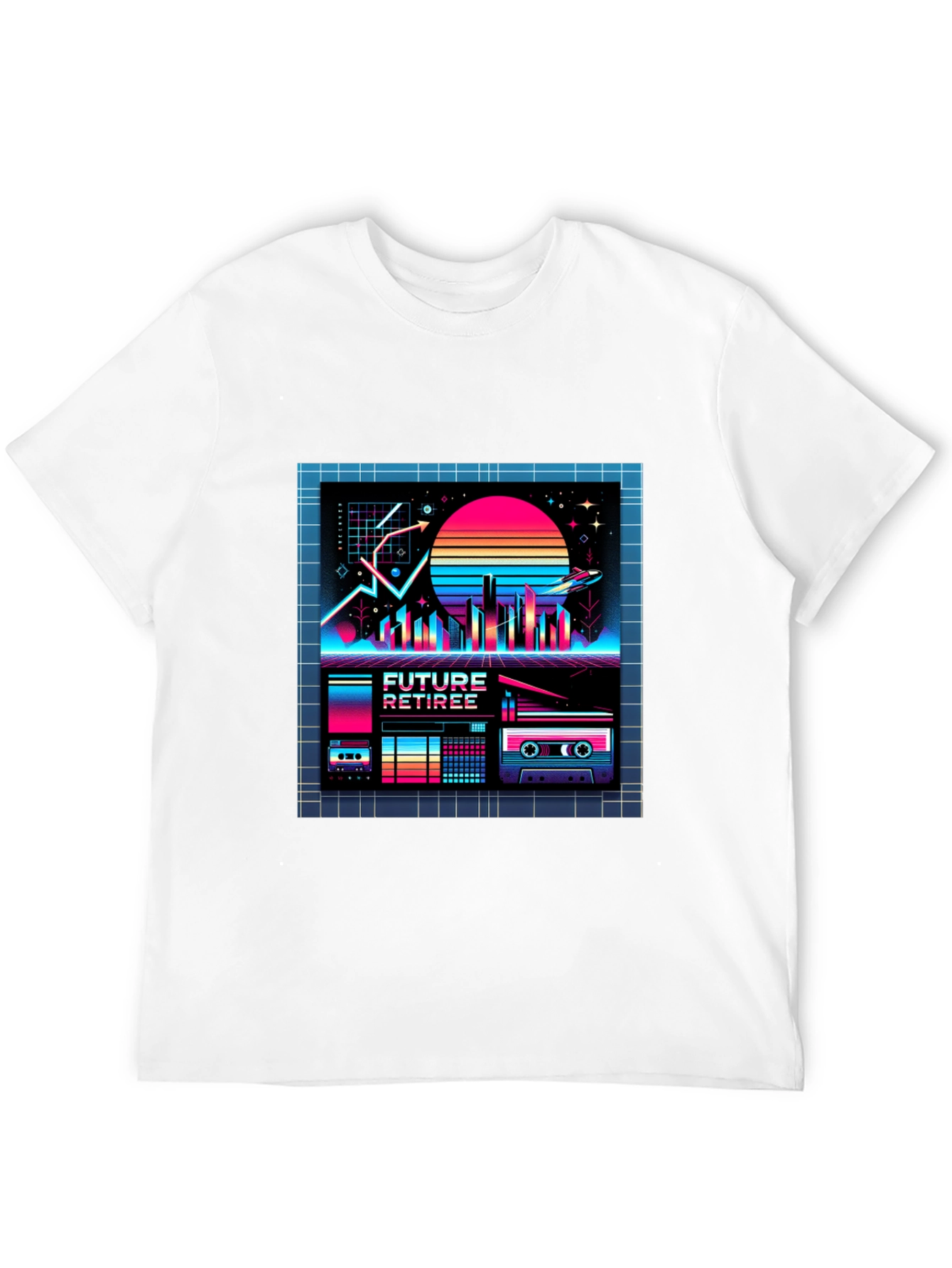 Future Retiree Retro Graphic T-Shirt