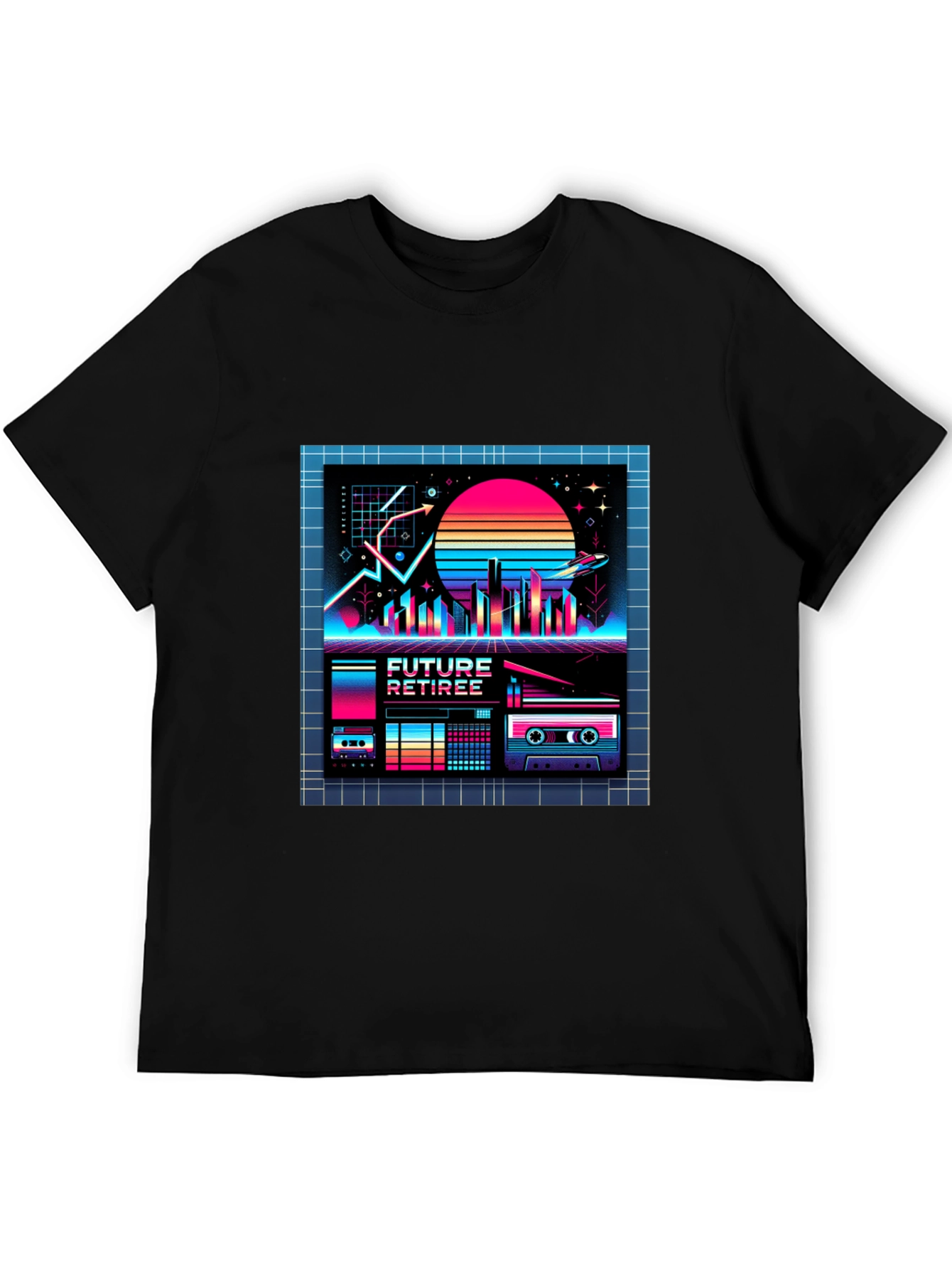 Future Retiree Retro Graphic T-Shirt