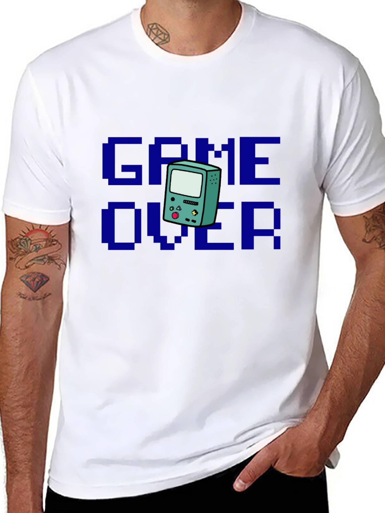 Game Over Graphic Tee - Retro Gamer T-Shirt