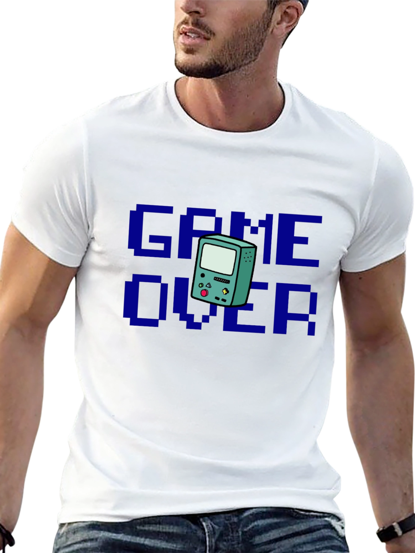 Game Over Graphic Tee - Retro Gamer T-Shirt