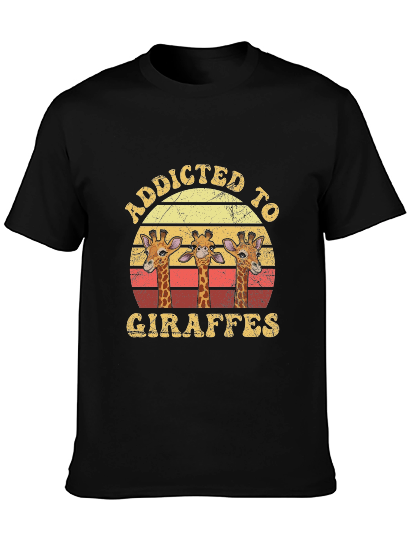 Addicted to Giraffes T-Shirt - Unisex Graphic Tee
