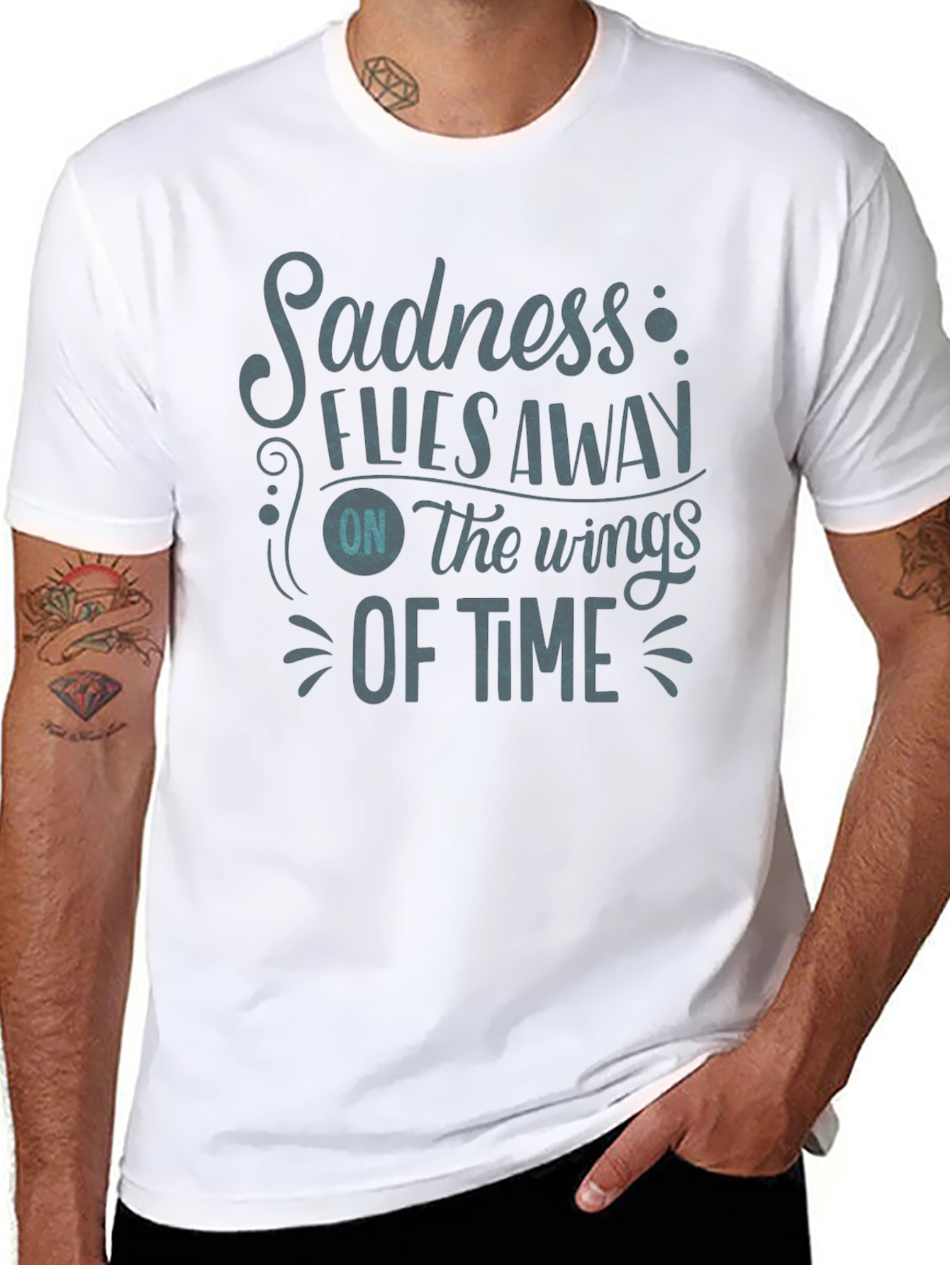 Sadness Flies Away Graphic T-Shirt