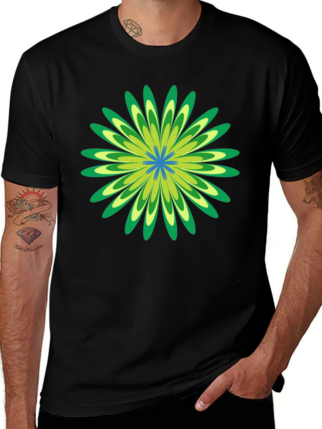Retro Flower Graphic Tee - Stylish & Comfortable