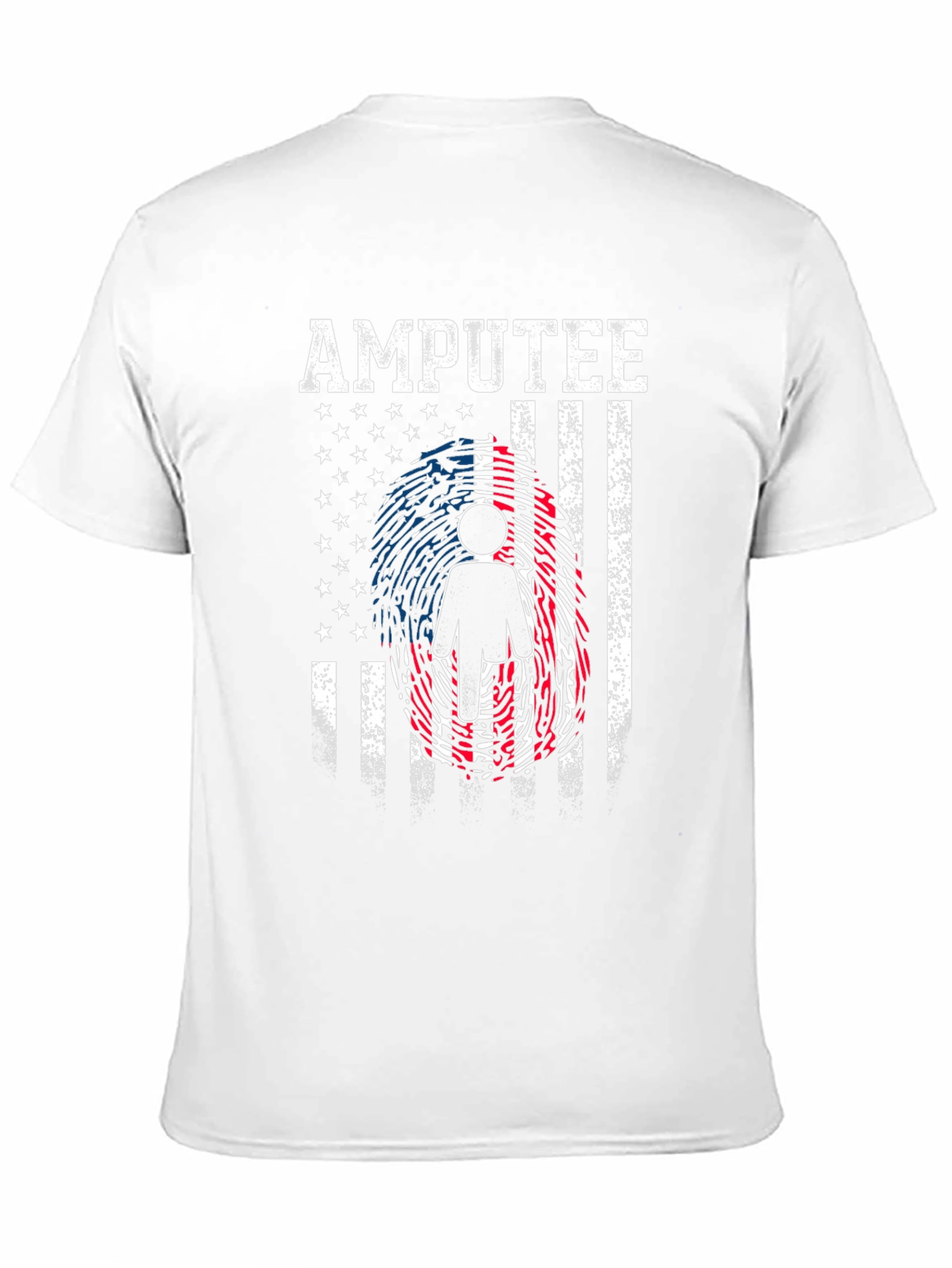 Amputee USA Flag Graphic Tee