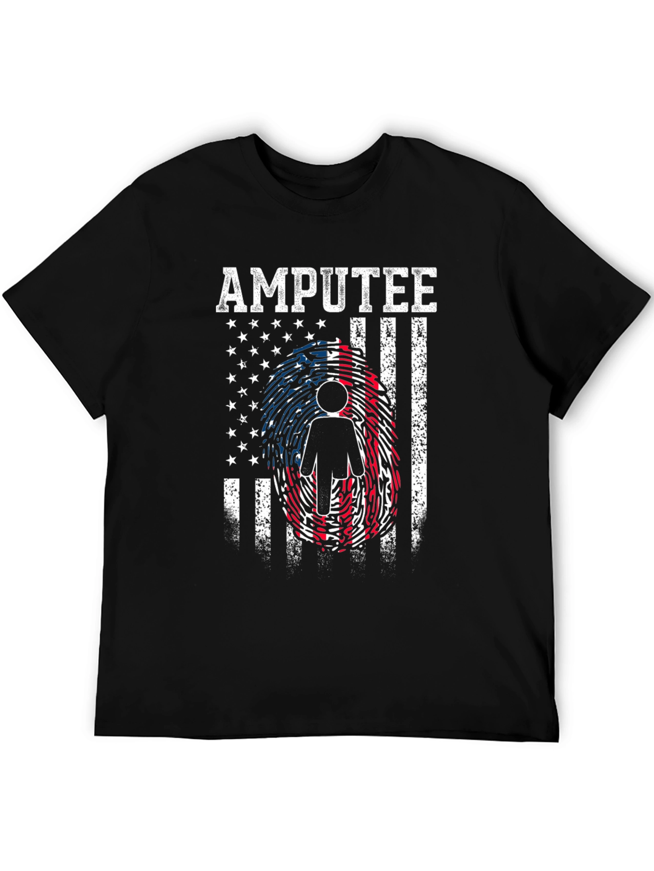 Amputee USA Flag Graphic Tee