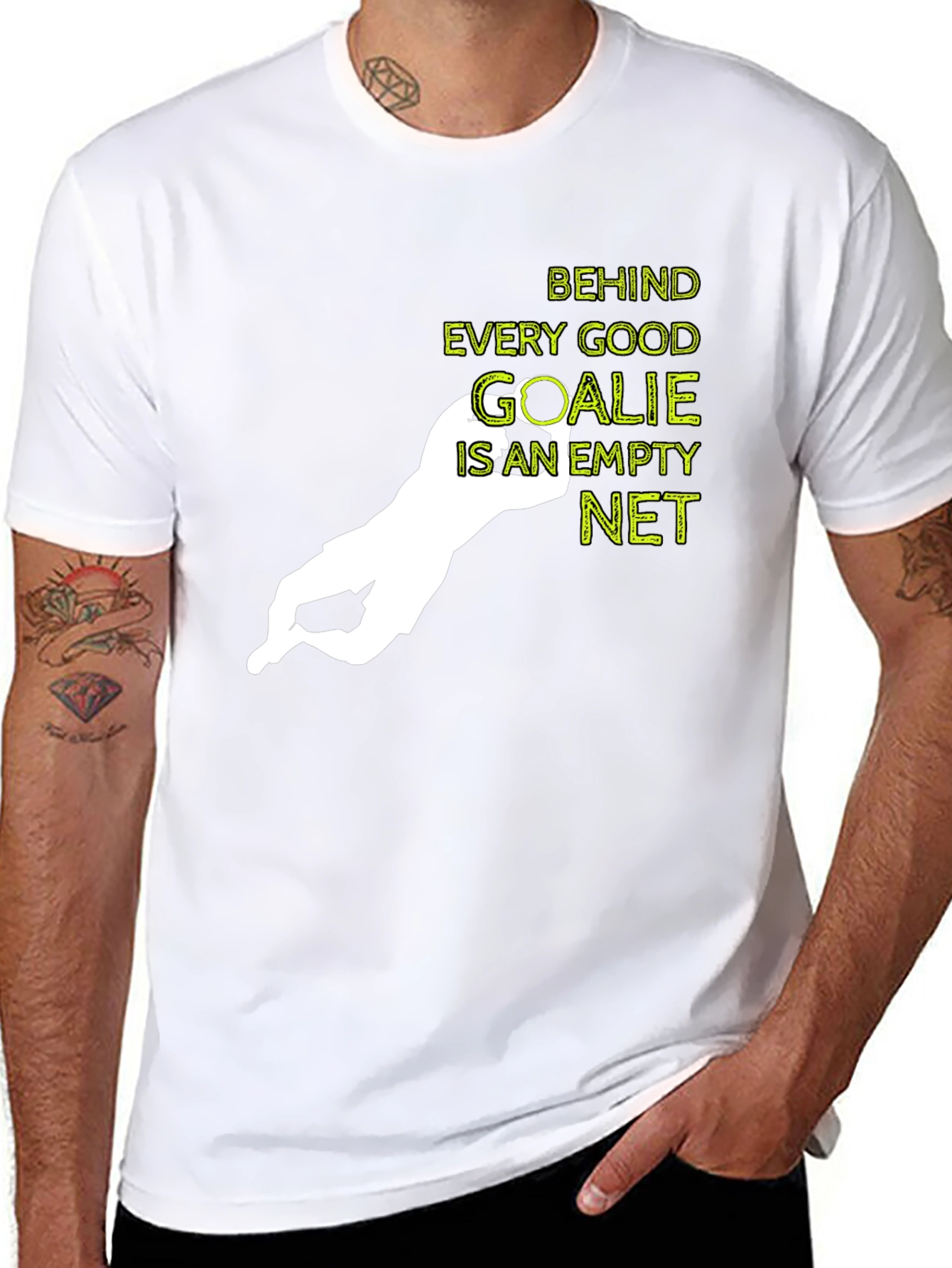 Behind Every Good Goalie T-Shirt