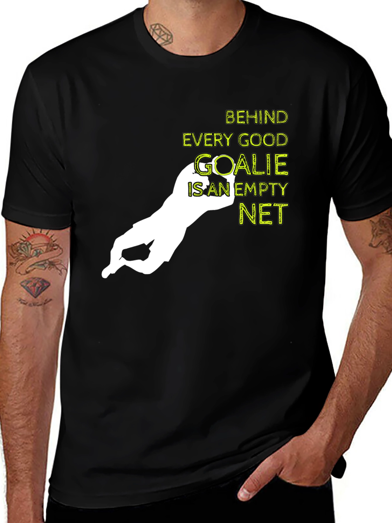 Behind Every Good Goalie T-Shirt