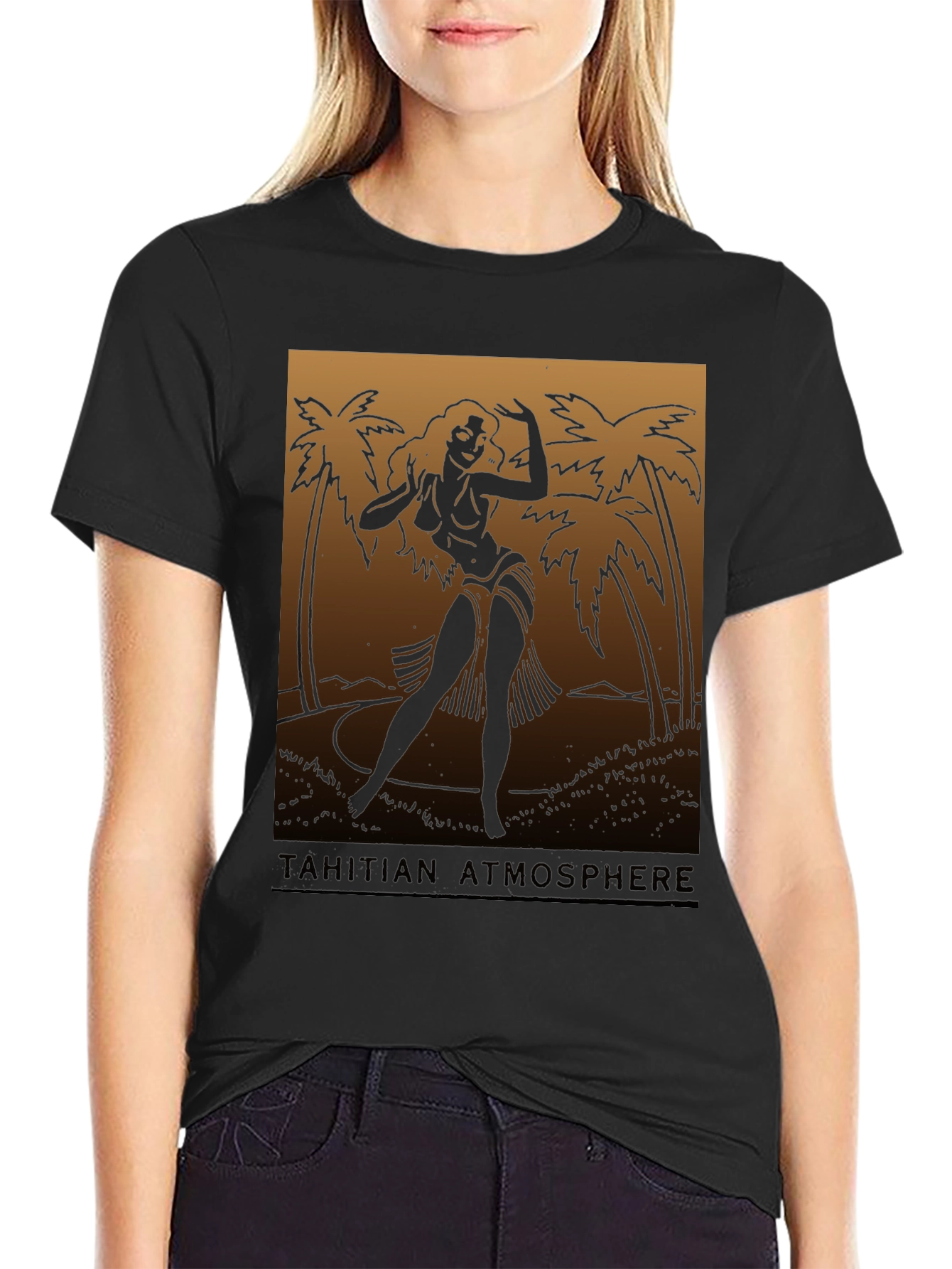 Tahitian Atmosphere Graphic Tee