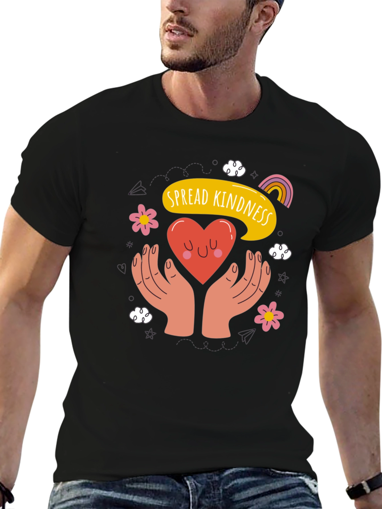 Spread Kindness Graphic T-Shirt
