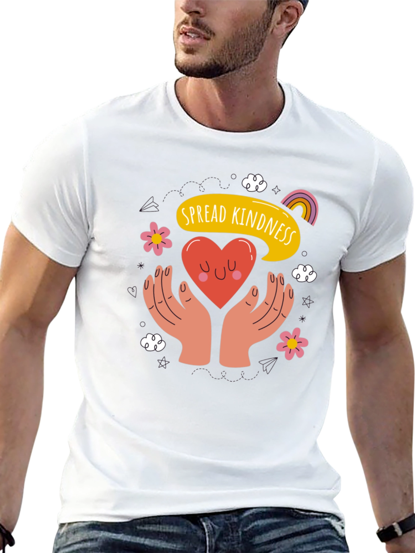 Spread Kindness Graphic T-Shirt