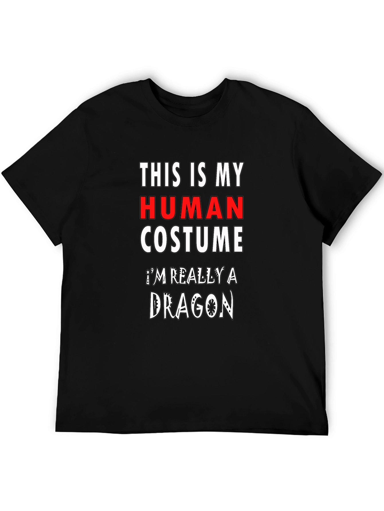 Funny Dragon Human Costume T-Shirt