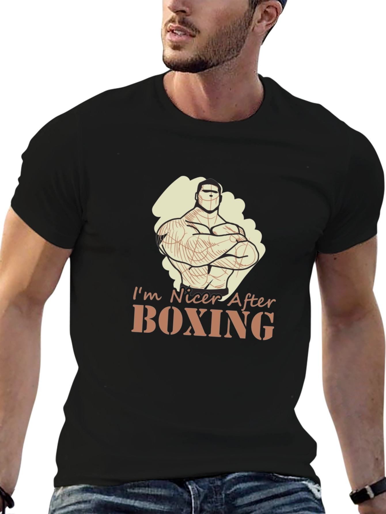 Im Nicer After Boxing Graphic T-Shirt