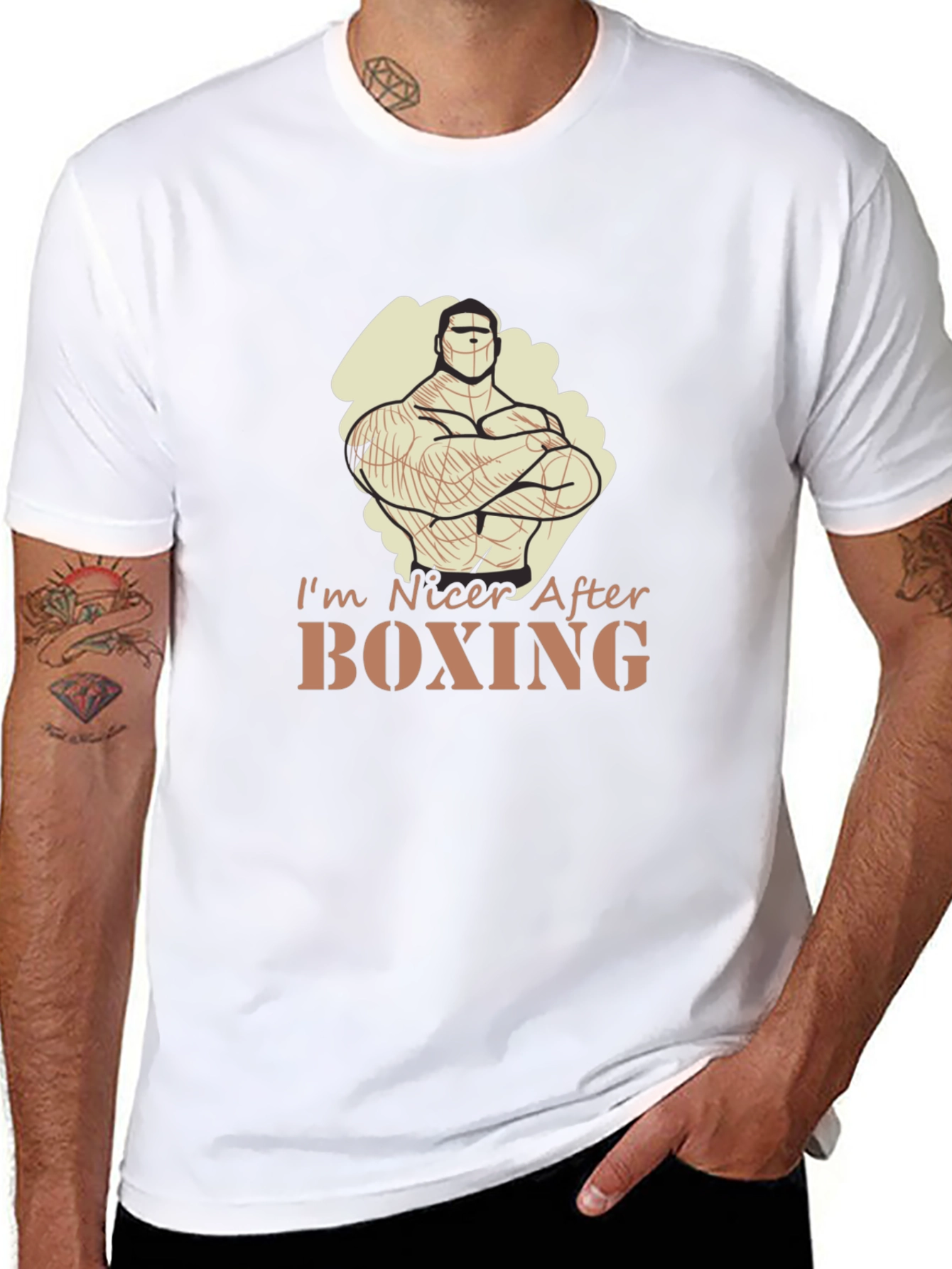 Im Nicer After Boxing Graphic T-Shirt