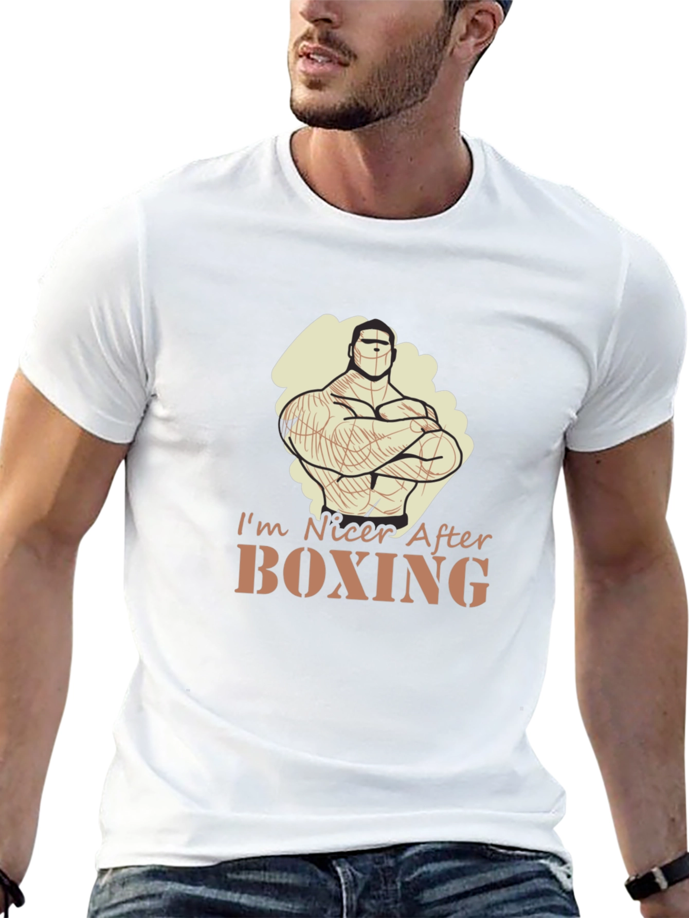 Im Nicer After Boxing Graphic T-Shirt