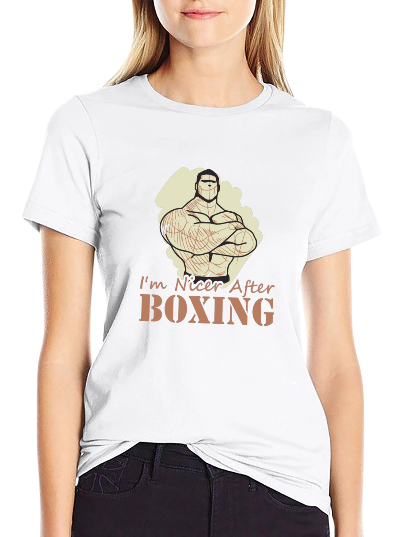 Im Nicer After Boxing Graphic T-Shirt
