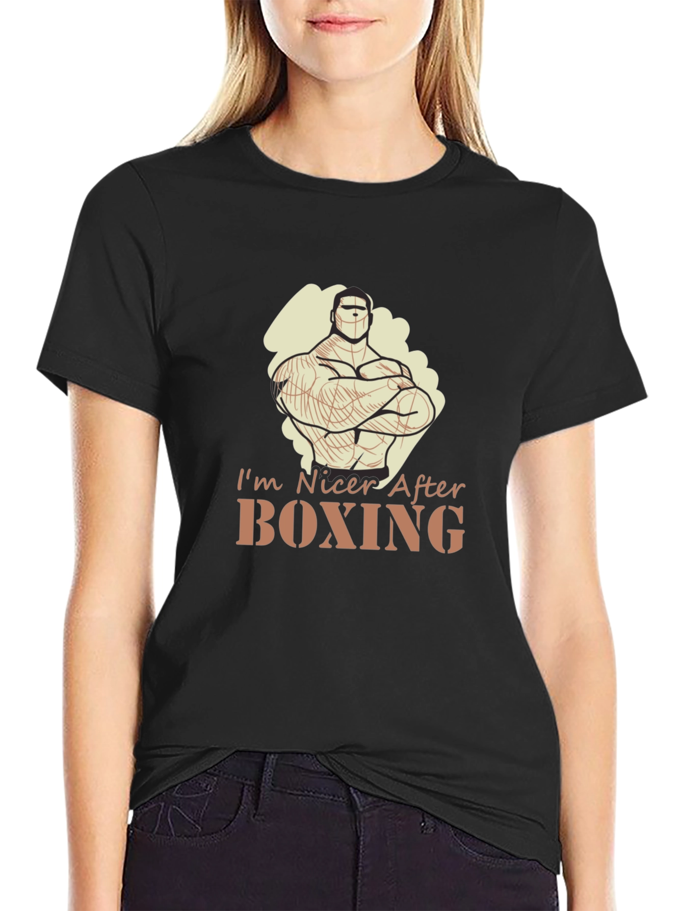 Im Nicer After Boxing Graphic T-Shirt