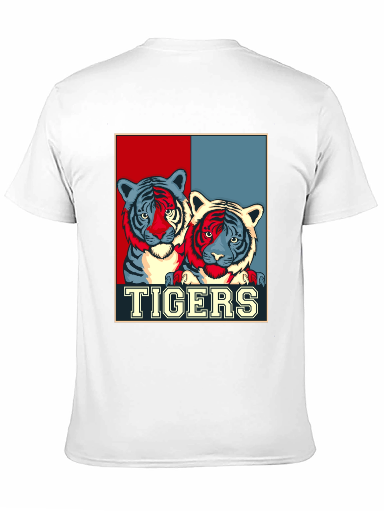 Tigers Graphic Print T-Shirt