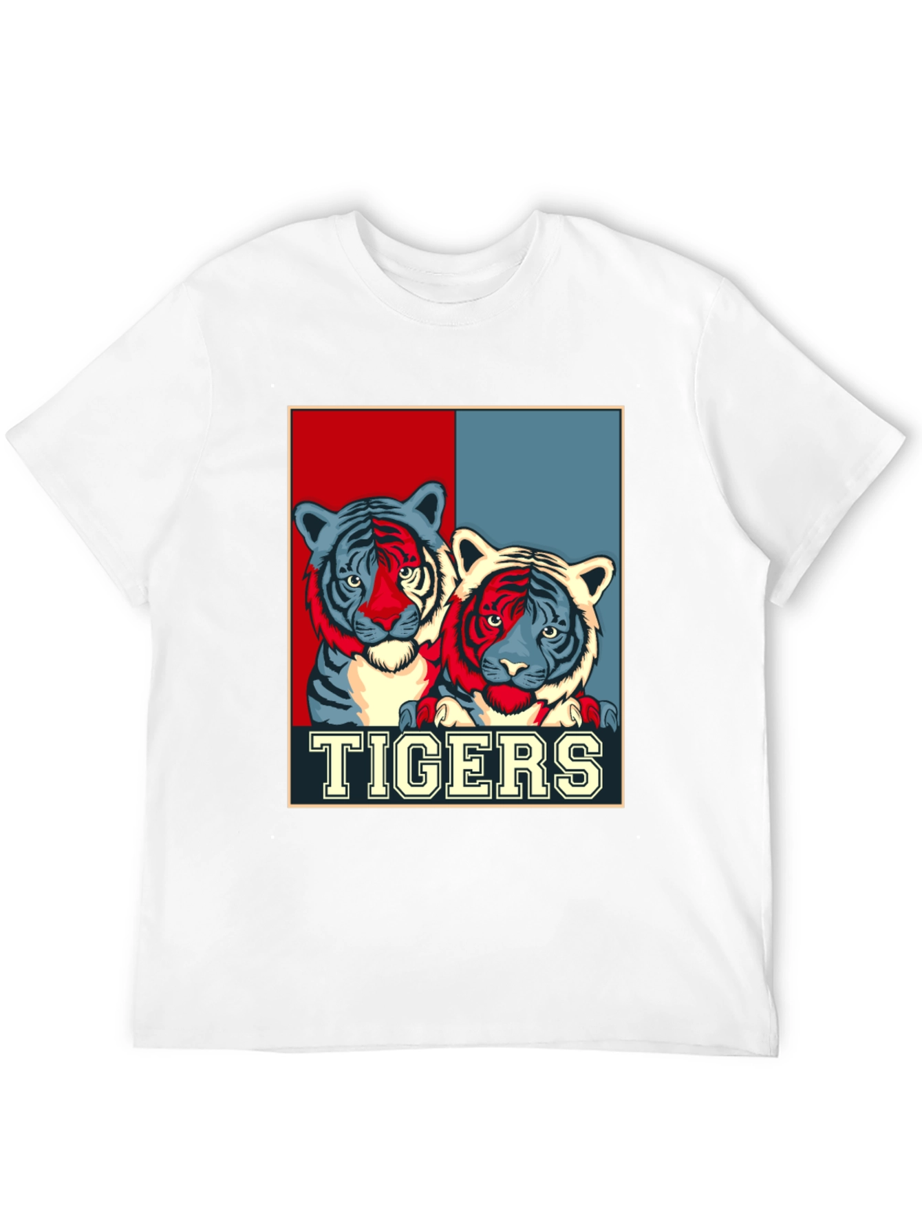 Tigers Graphic Print T-Shirt