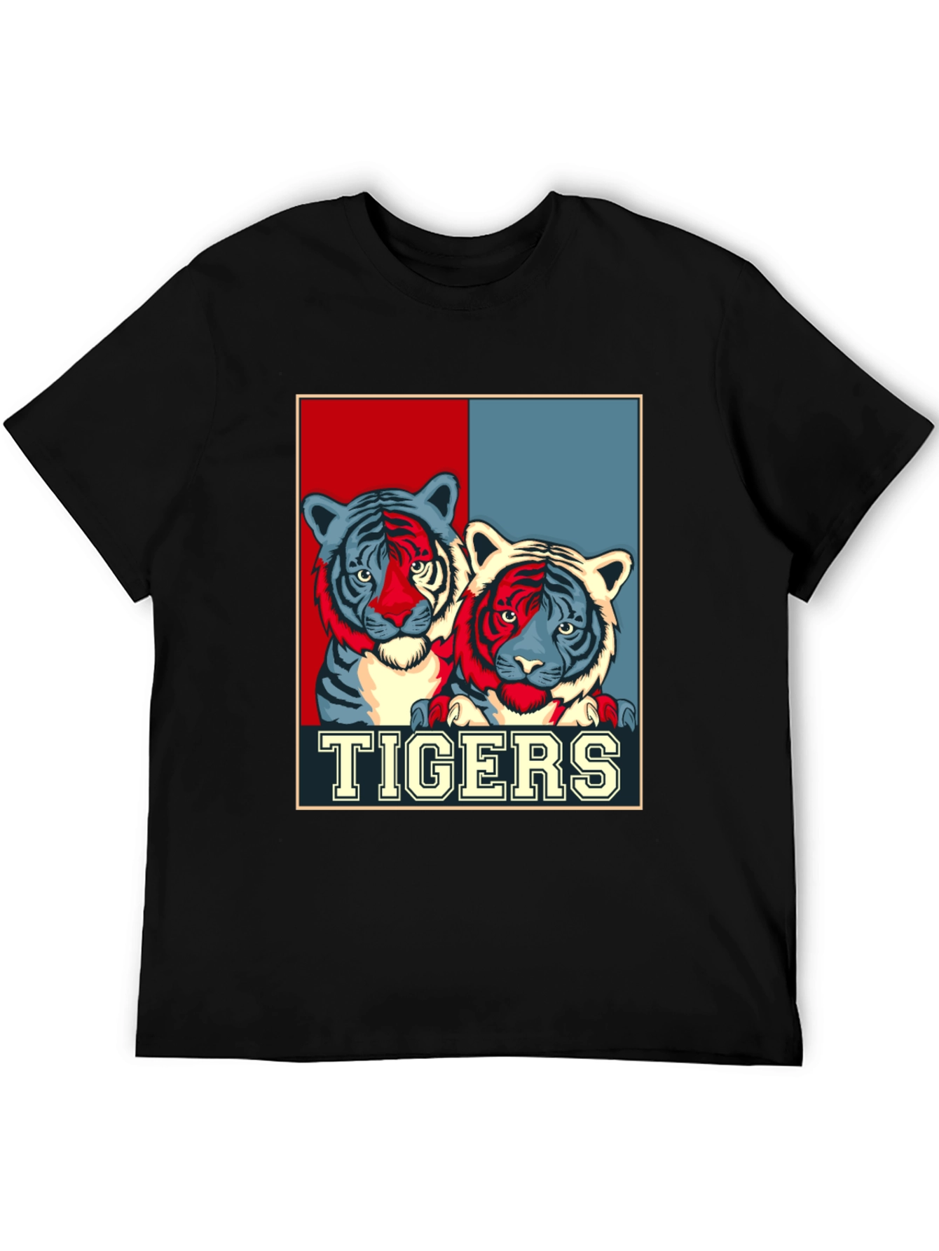 Tigers Graphic Print T-Shirt