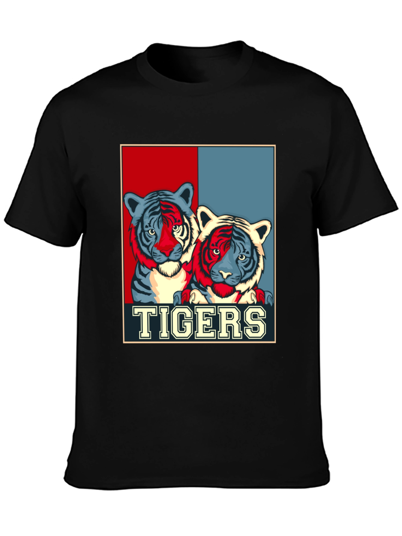 Tigers Graphic Print T-Shirt