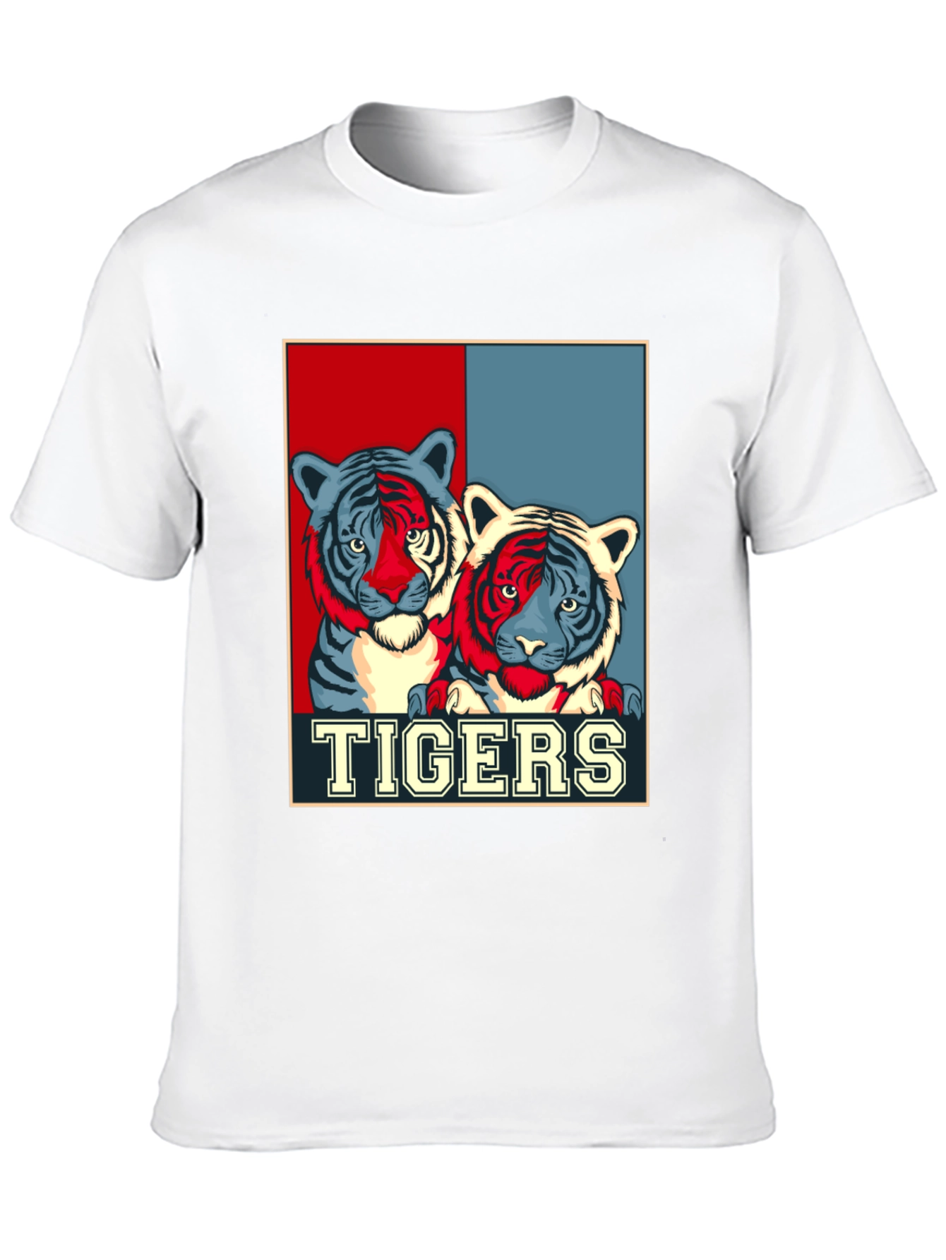 Tigers Graphic Print T-Shirt