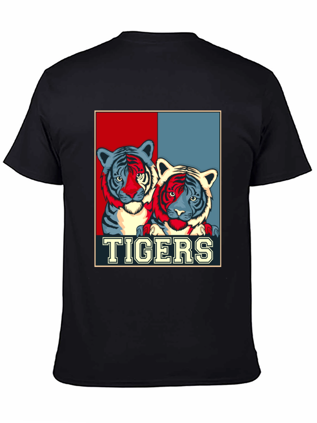Tigers Graphic Print T-Shirt