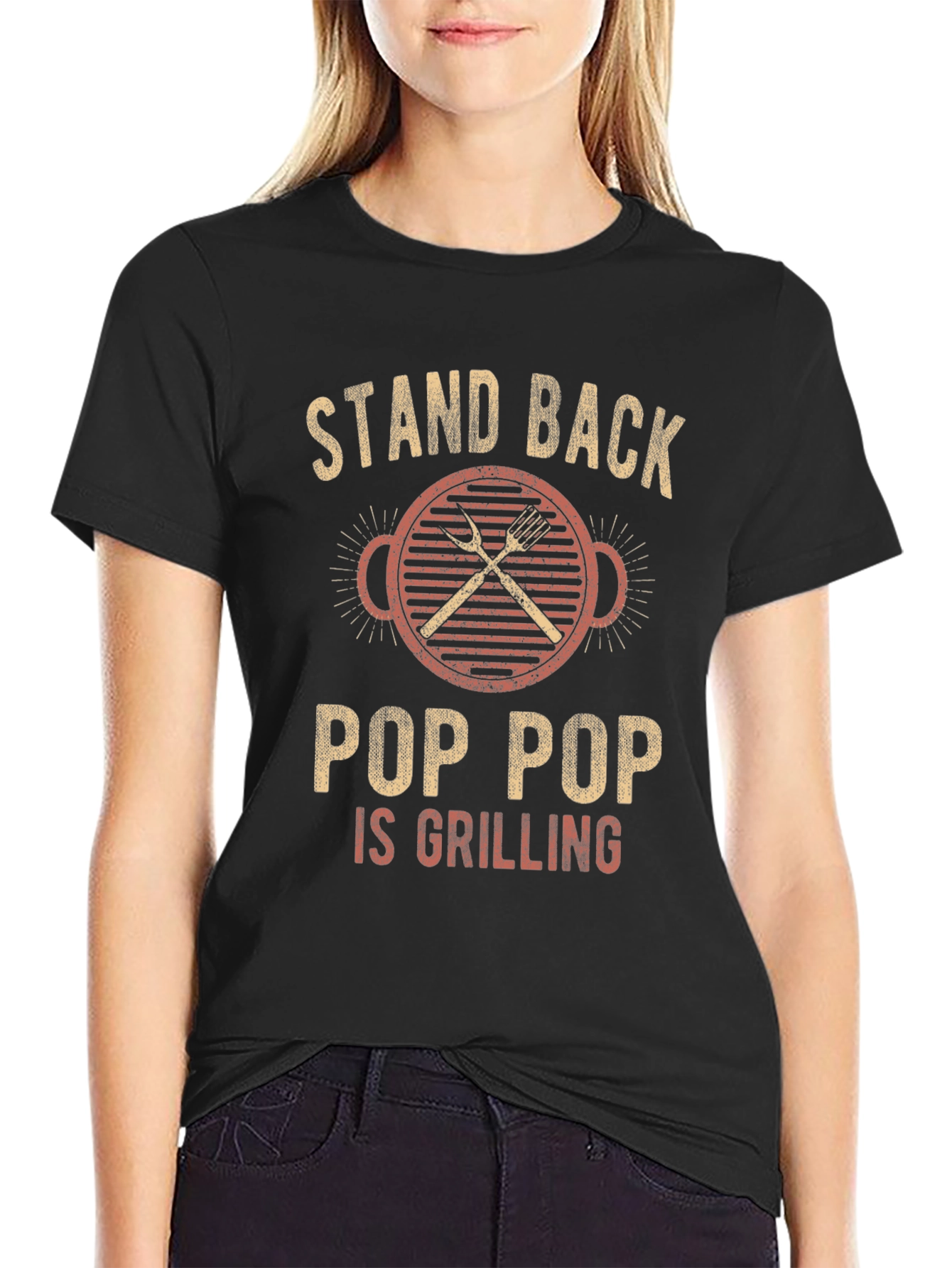 Pop Pop Is Grilling T-Shirt
