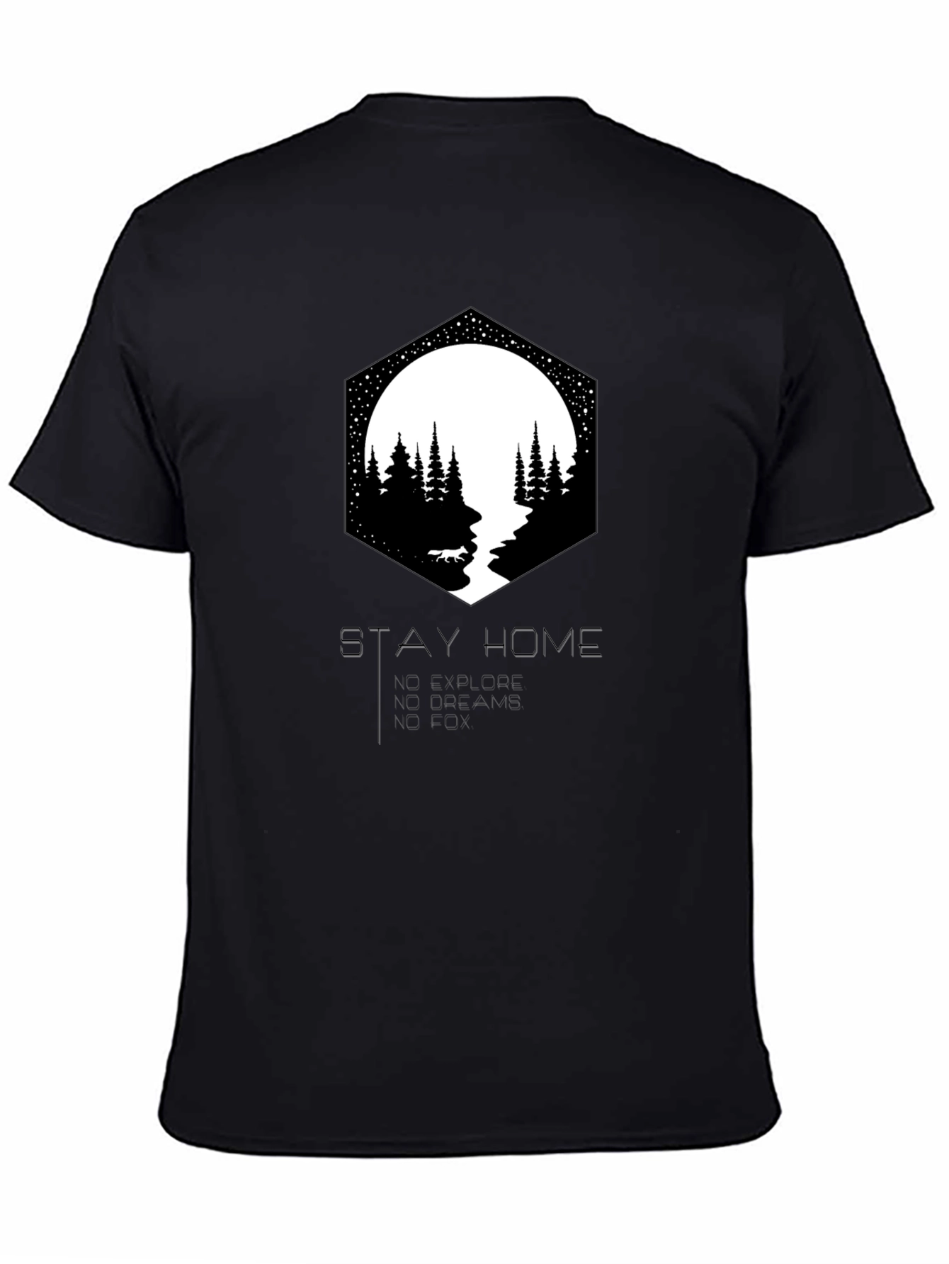 Stay Home Nature Graphic Tee