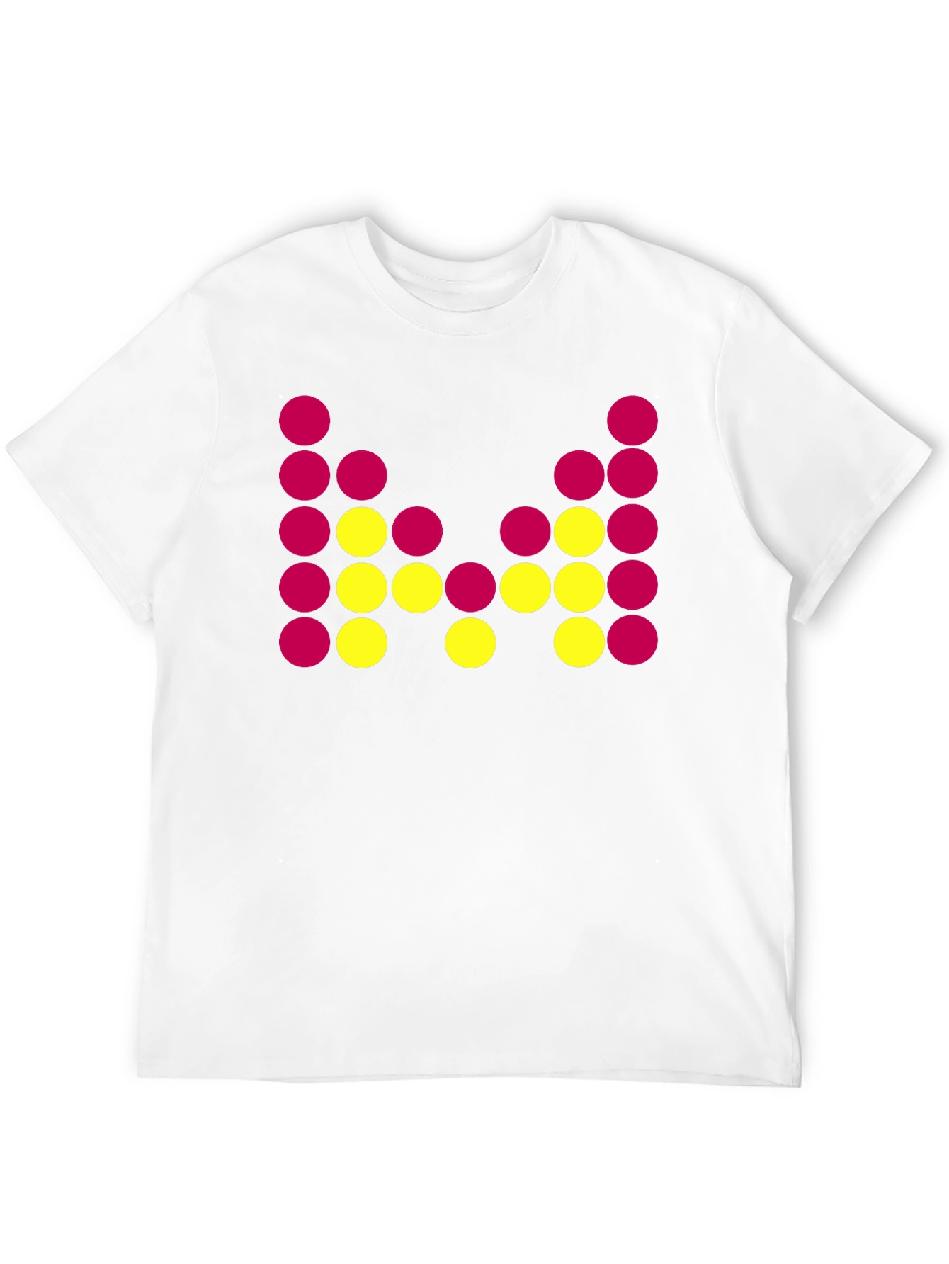 Abstract Dot Design Black T-Shirt