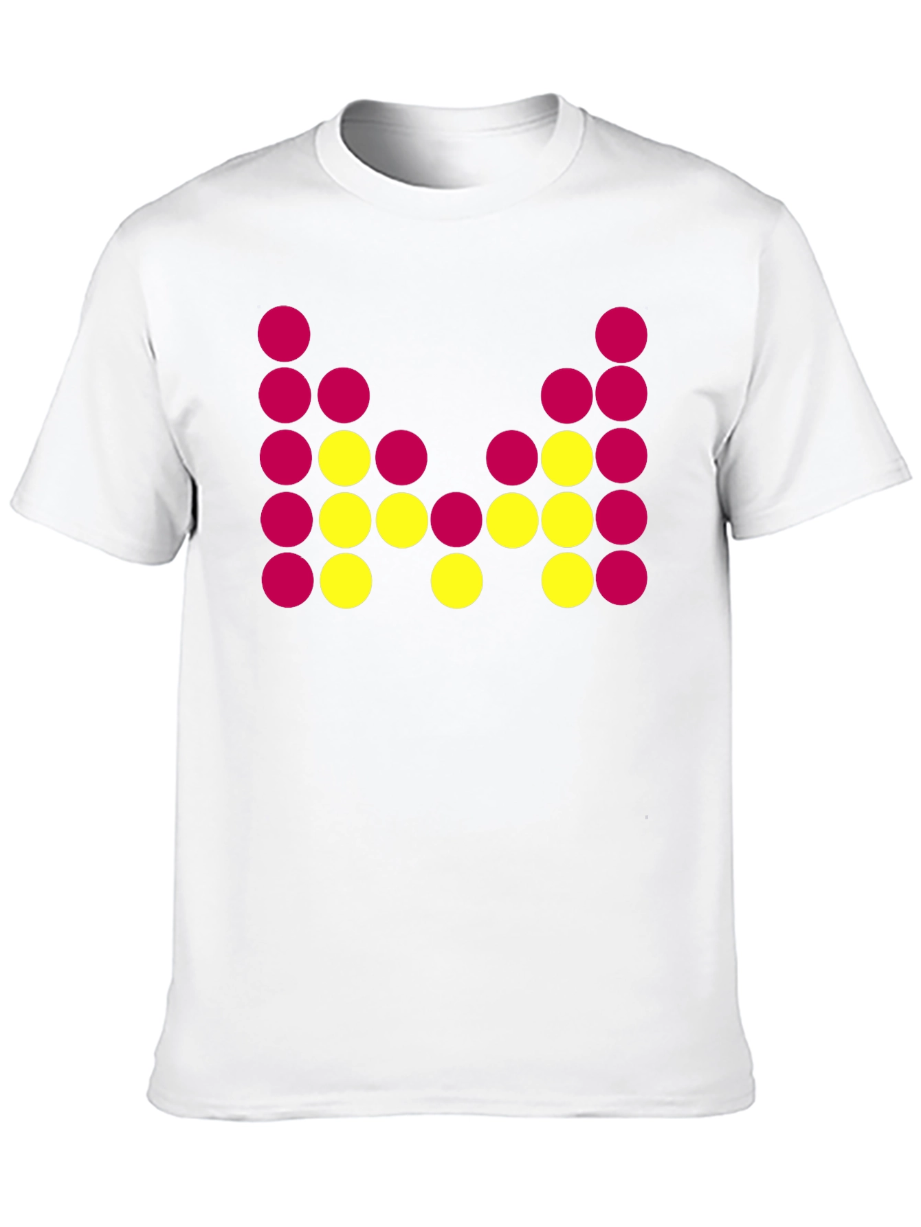 Abstract Dot Design Black T-Shirt